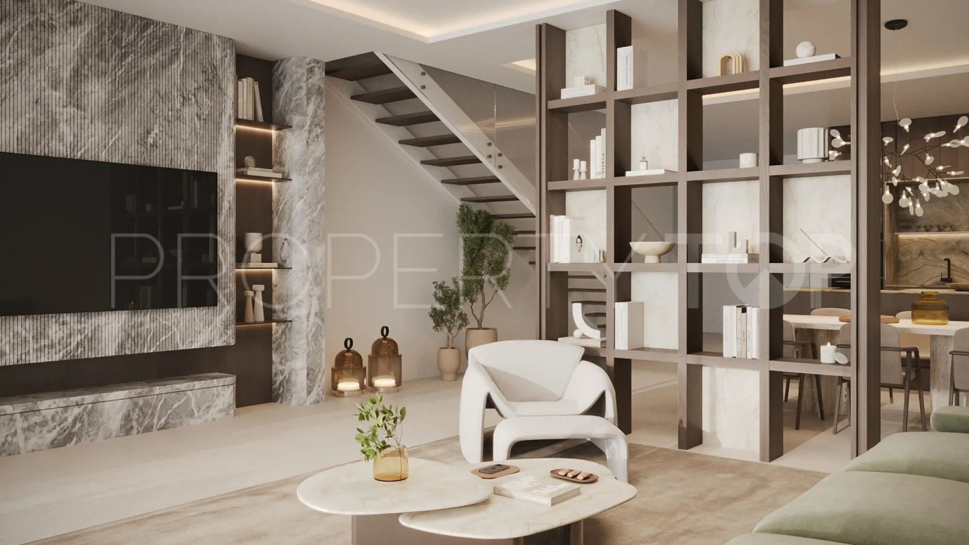 For sale penthouse in Estepona