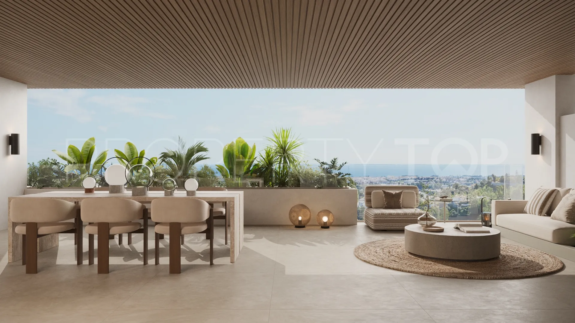For sale penthouse in Estepona