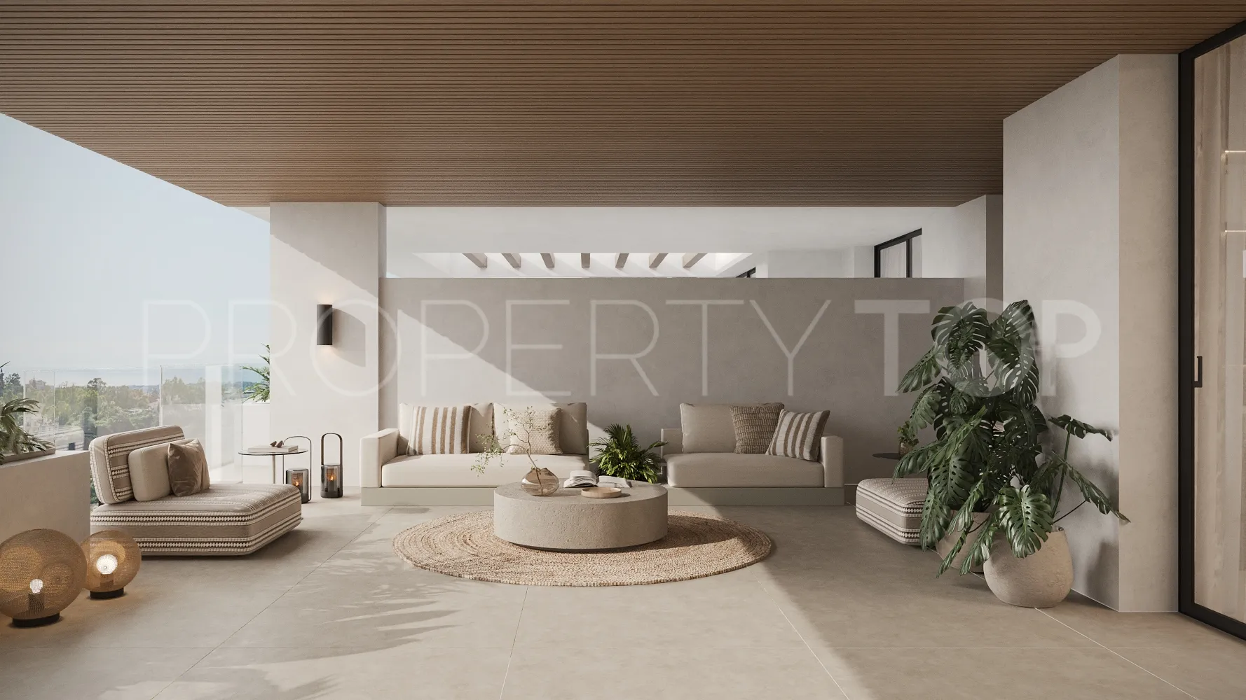 For sale penthouse in Estepona