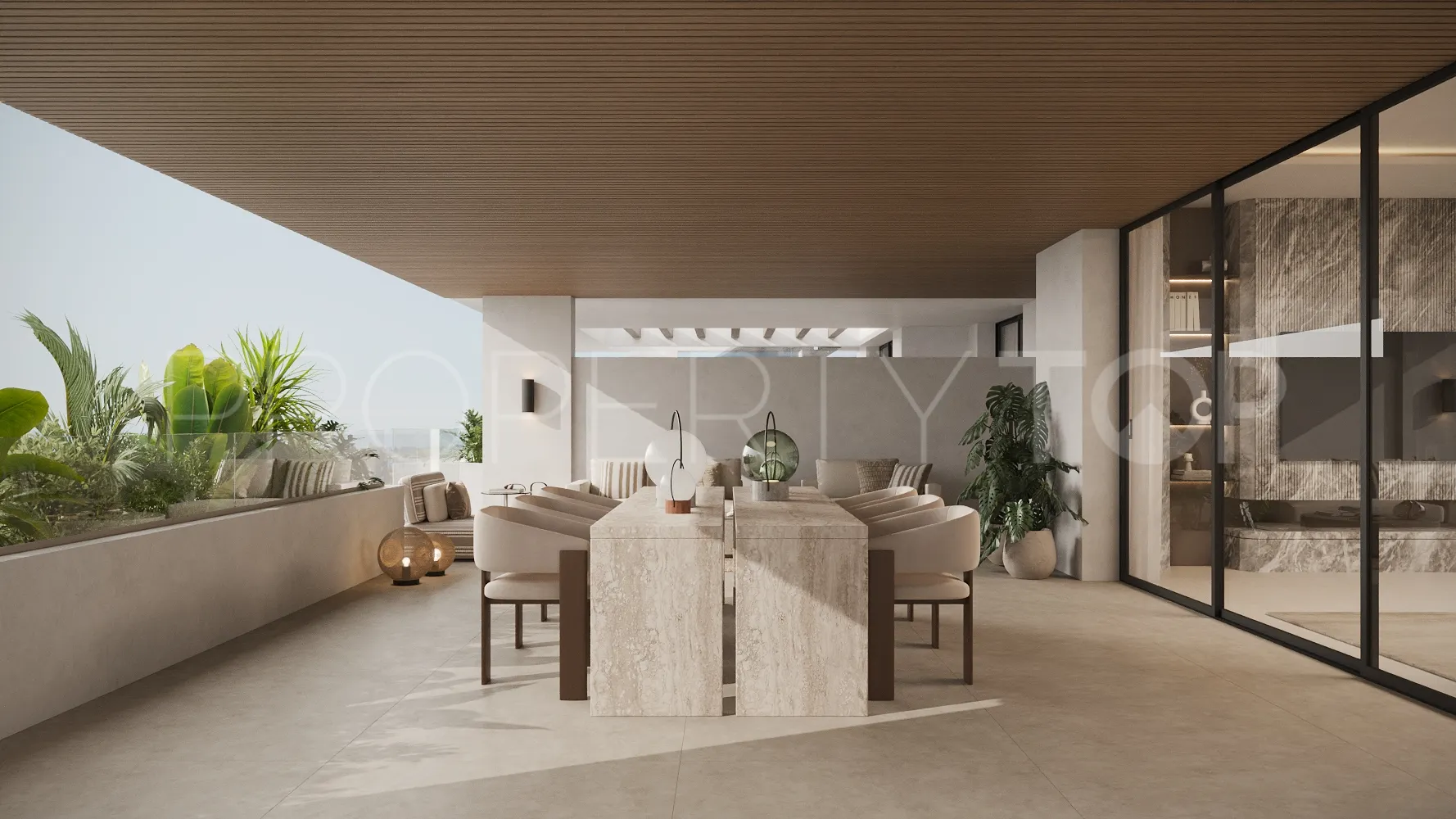 For sale penthouse in Estepona