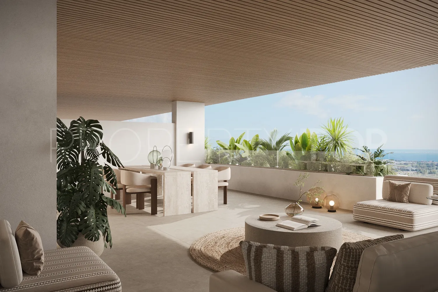 For sale penthouse in Estepona