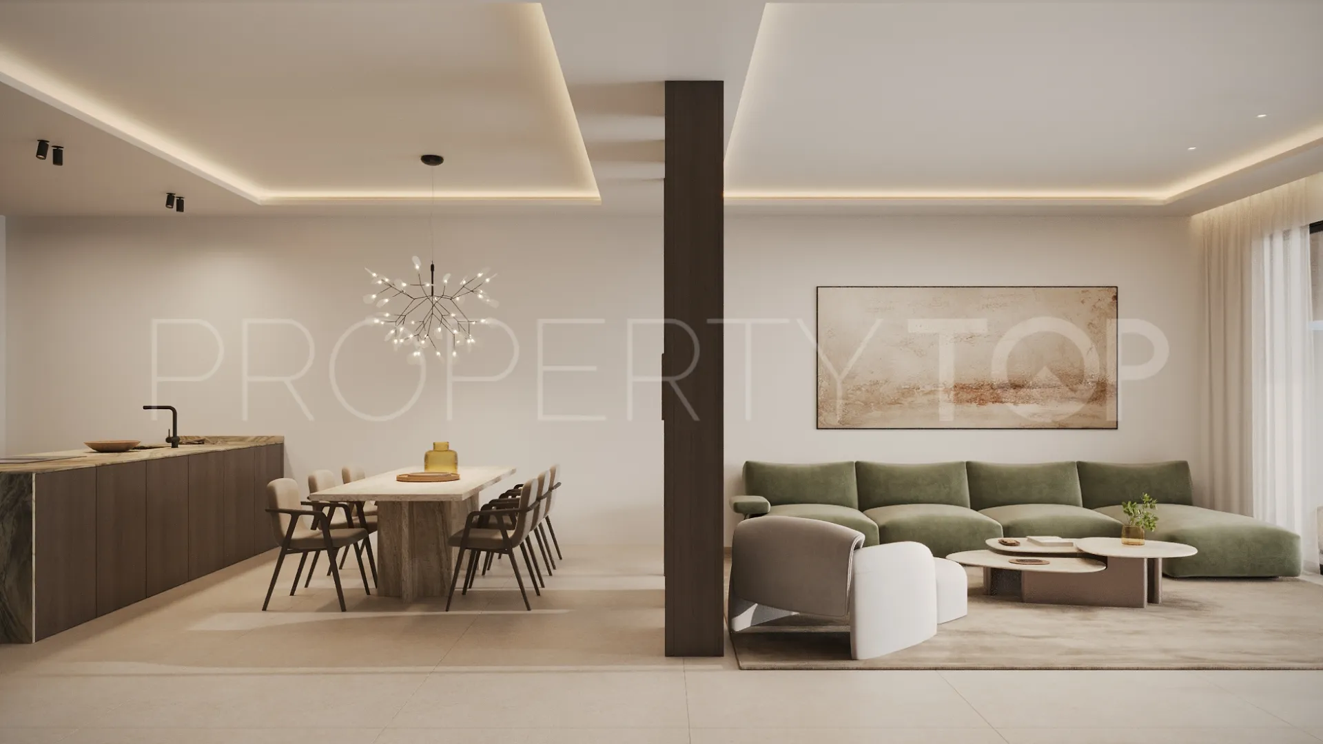 For sale penthouse in Estepona