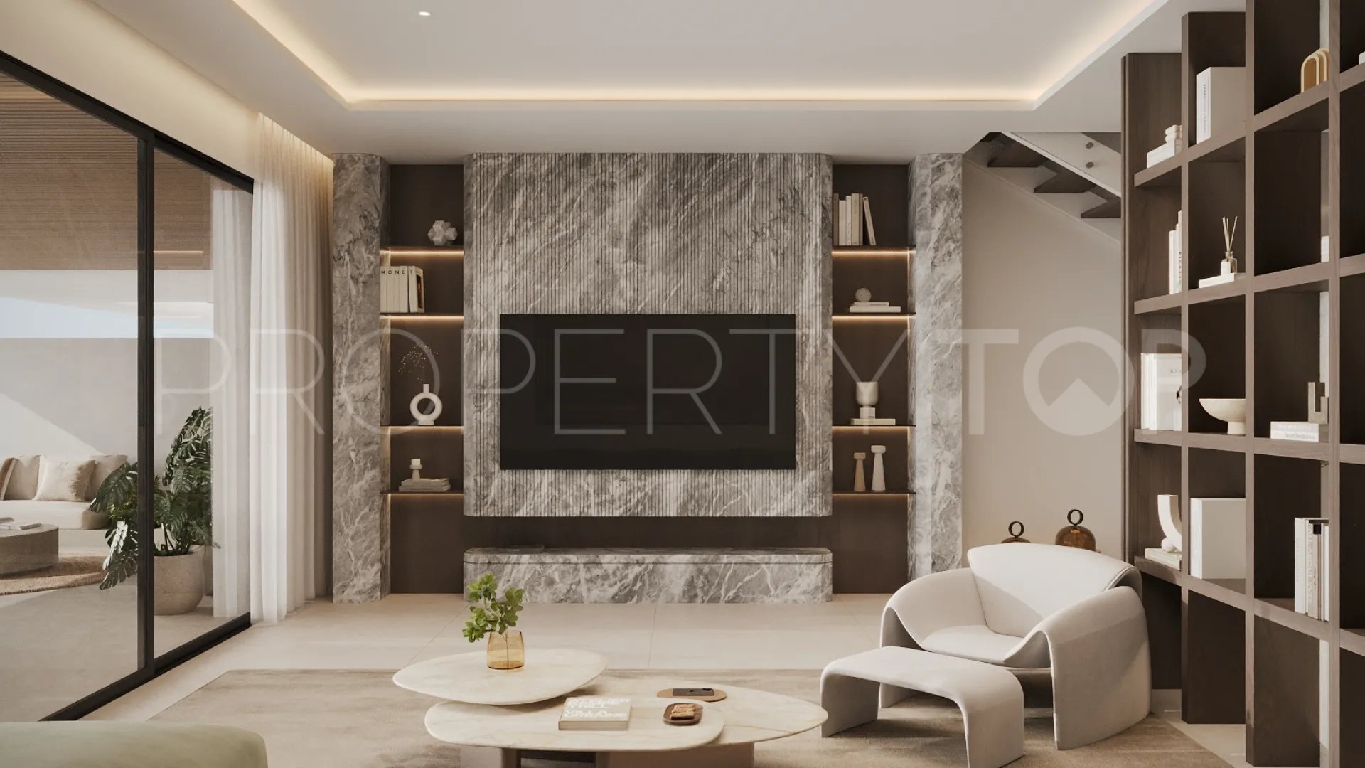 For sale penthouse in Estepona
