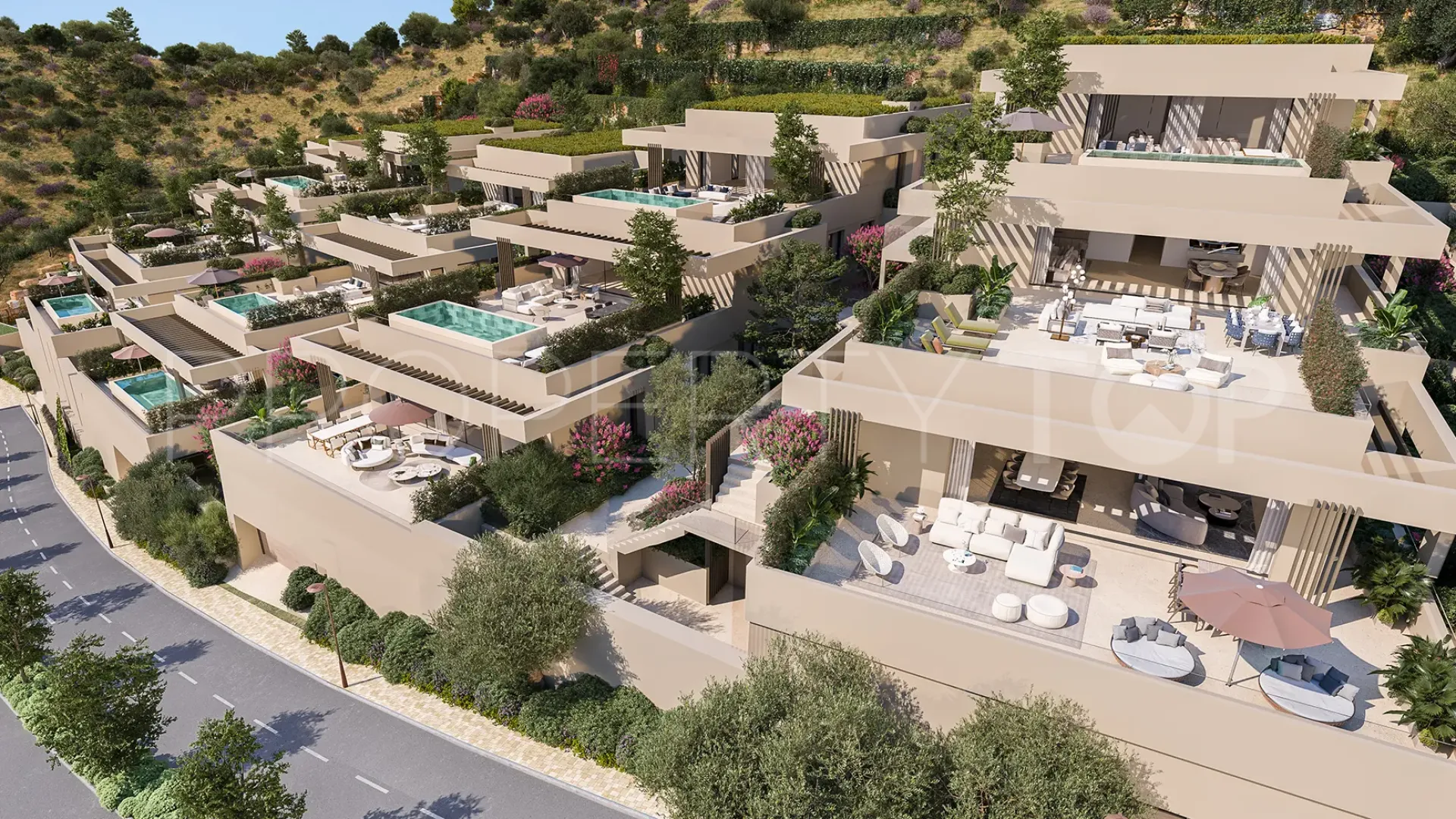 For sale ground floor apartment with 3 bedrooms in Benahavis