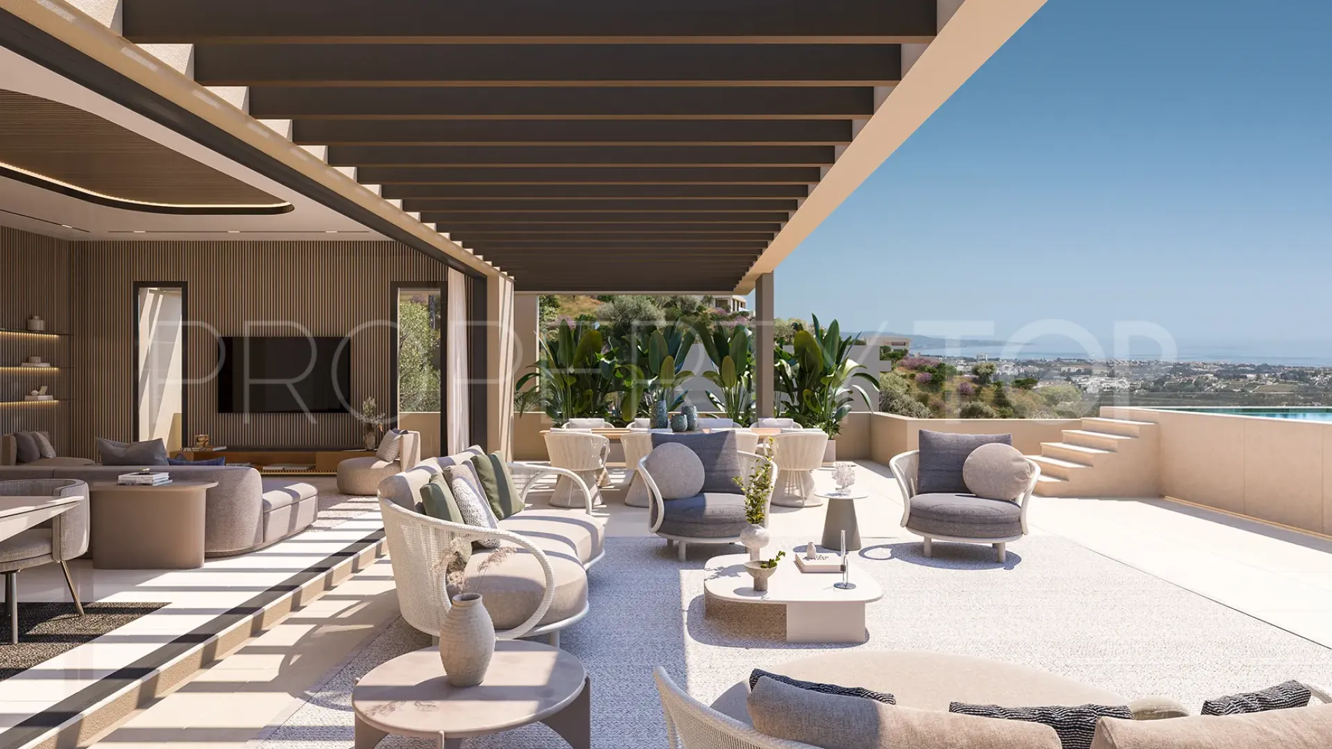 For sale ground floor apartment with 3 bedrooms in Benahavis