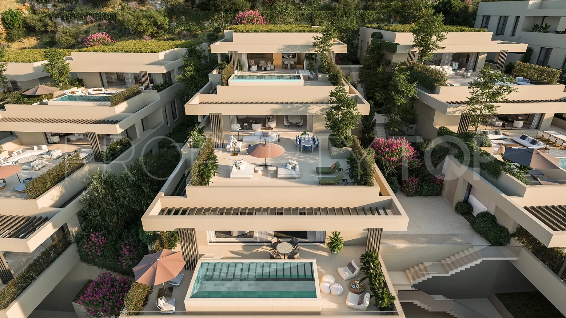 For sale ground floor apartment with 3 bedrooms in Benahavis