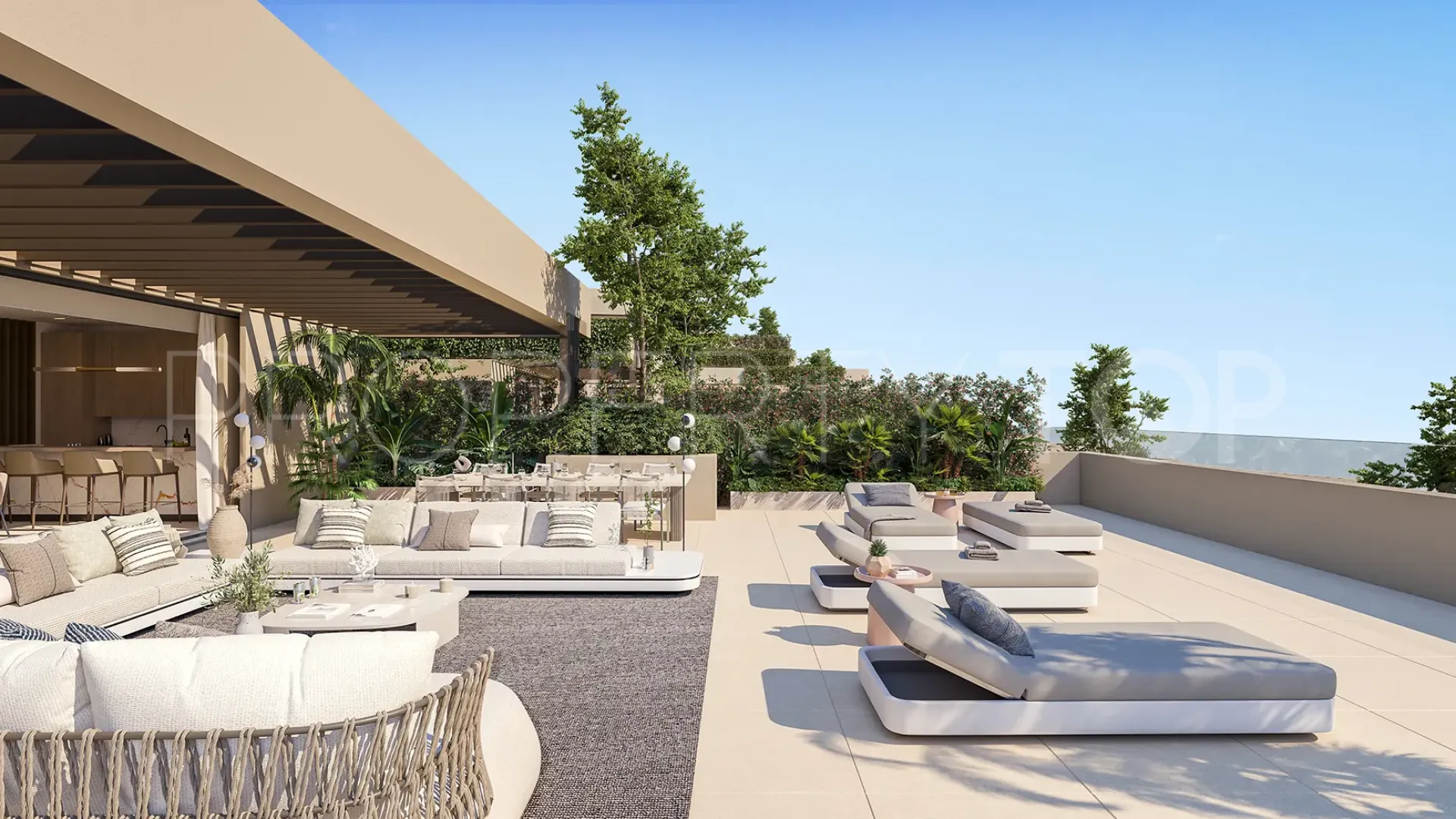For sale ground floor apartment with 3 bedrooms in Benahavis