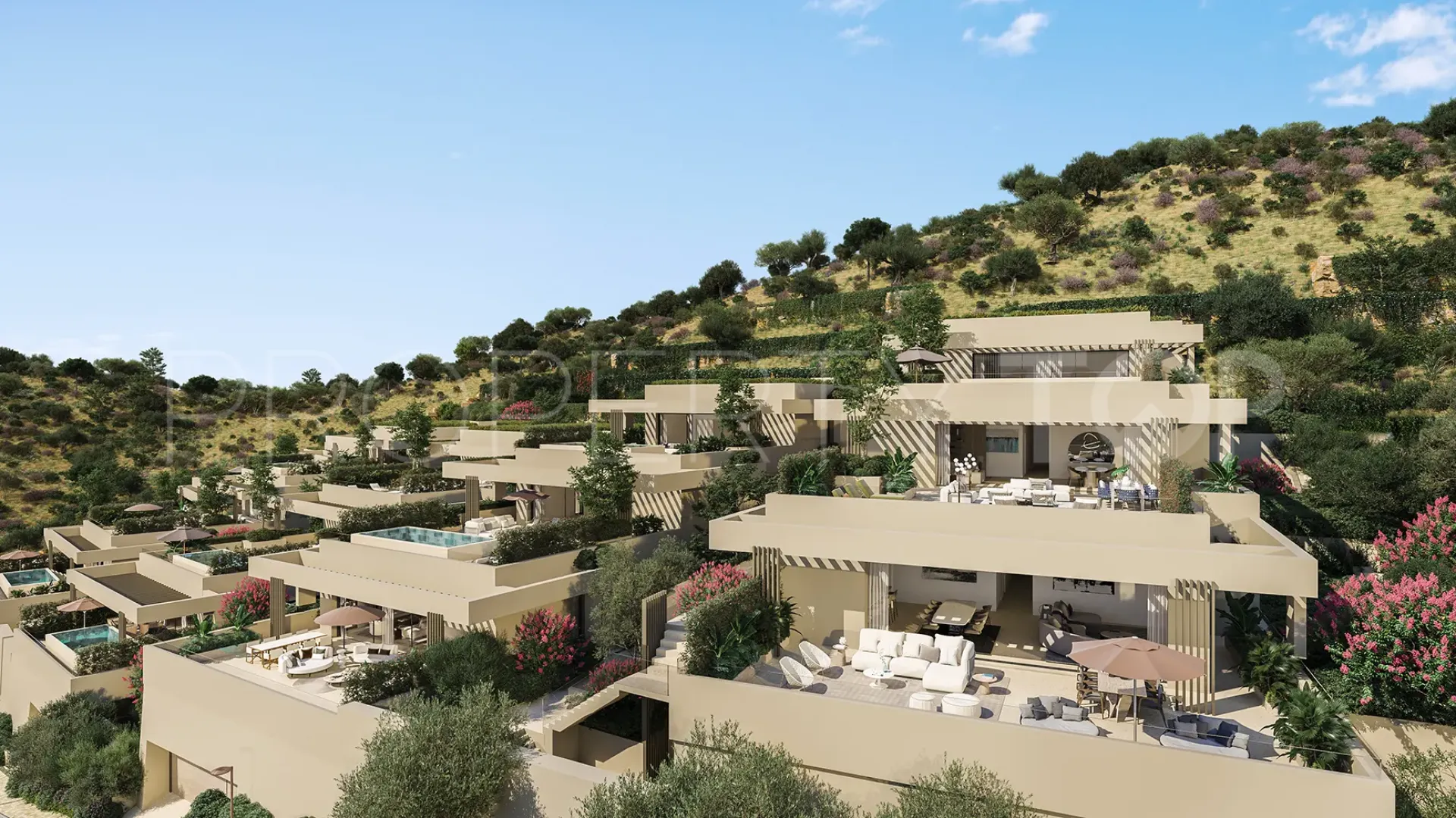 For sale ground floor apartment with 3 bedrooms in Benahavis