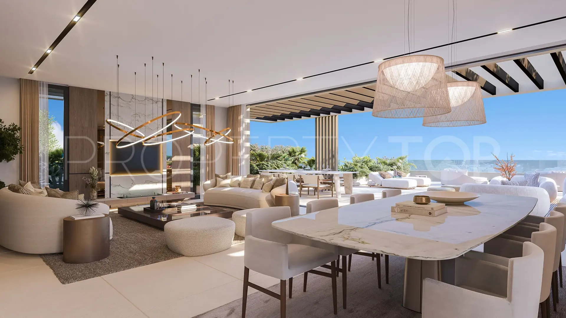 For sale ground floor apartment with 3 bedrooms in Benahavis