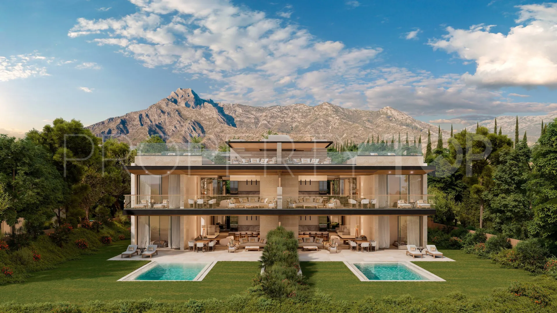 Comprar atico duplex con 3 dormitorios en Marbella Golden Mile