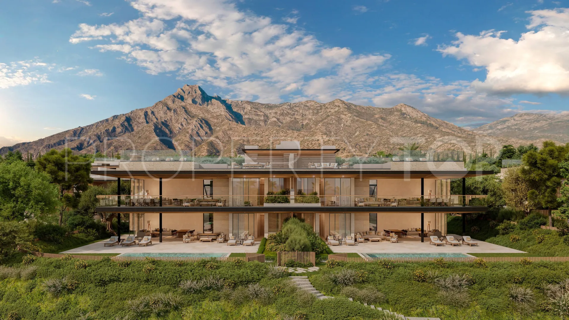 Comprar atico duplex con 3 dormitorios en Marbella Golden Mile