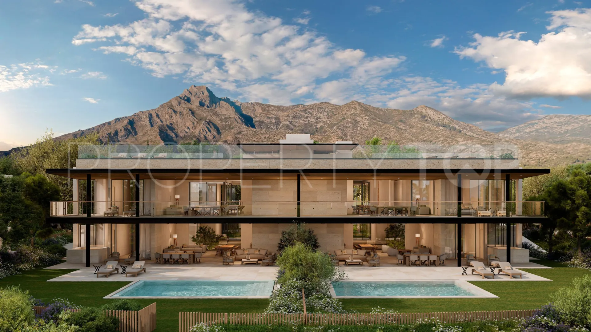 Comprar atico duplex con 3 dormitorios en Marbella Golden Mile