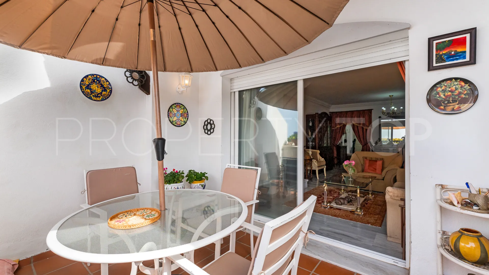 Atico duplex en venta en Guadalmina Baja