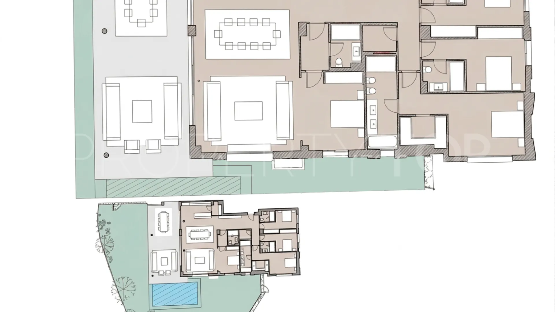 Apartamento planta baja en venta con 4 dormitorios en Los Monteros