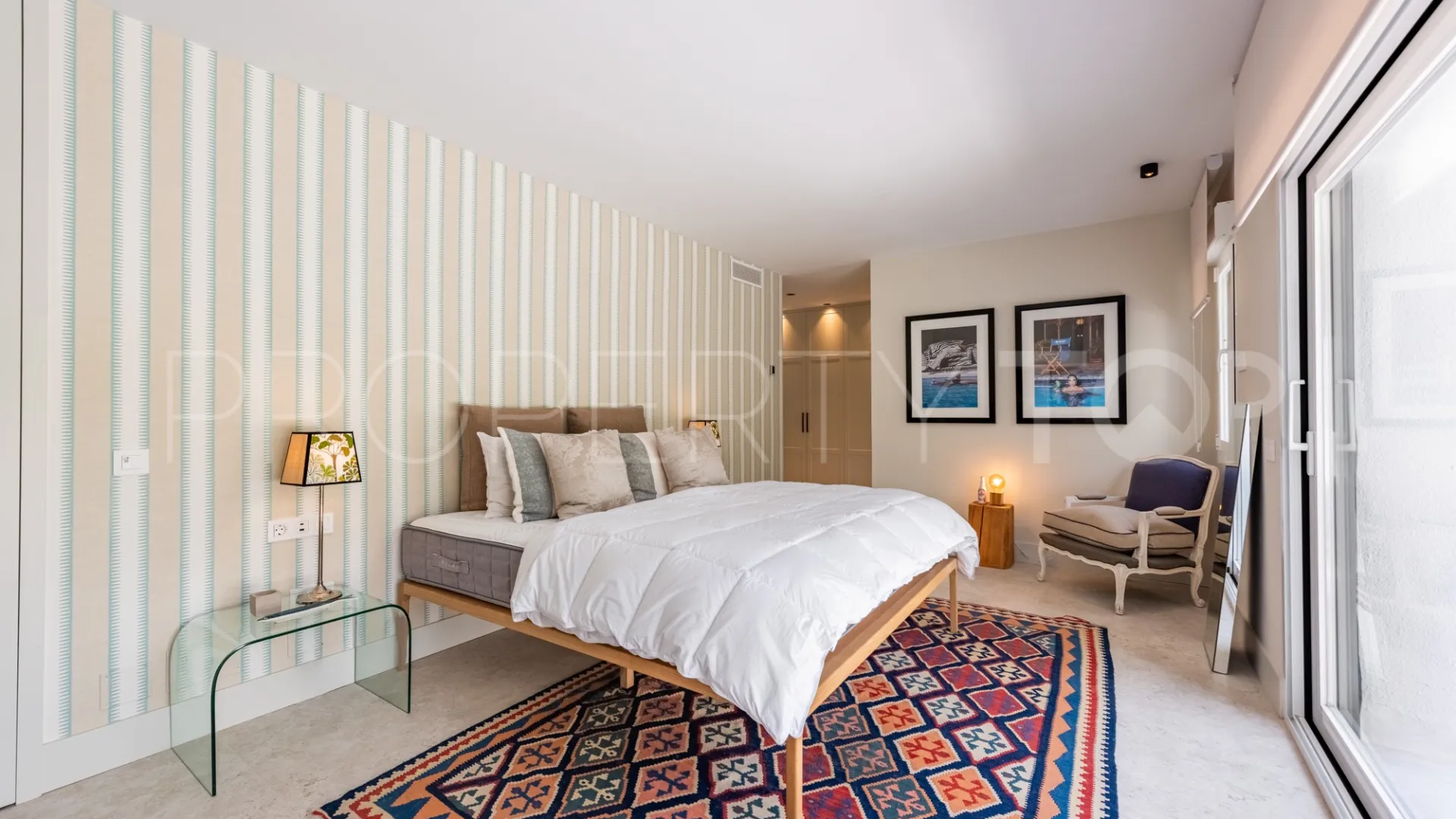 For sale Marbella Golden Mile ground floor duplex with 3 bedrooms