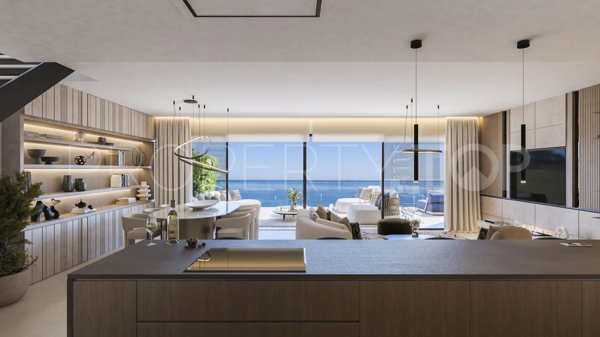 Penthouse with 3 bedrooms for sale in Manilva Beach