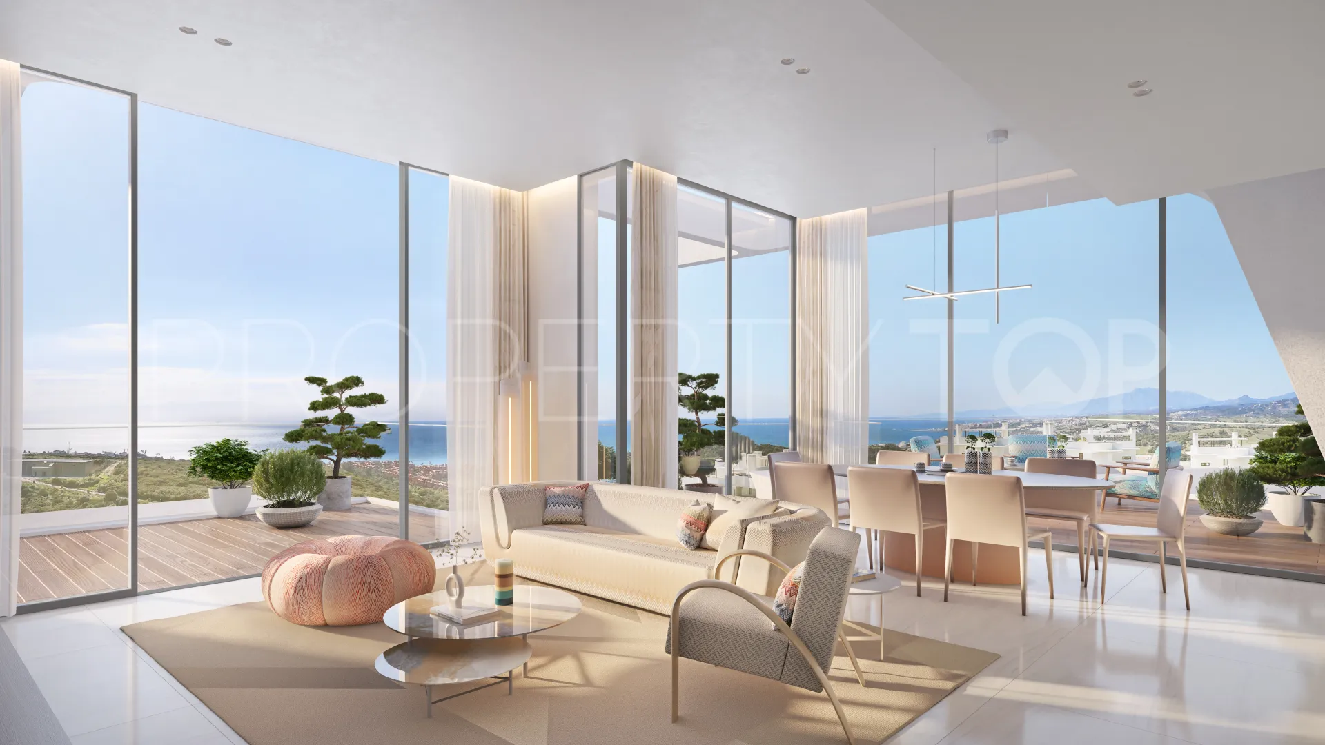 Apartamento a la venta de 3 dormitorios en Finca Cortesin