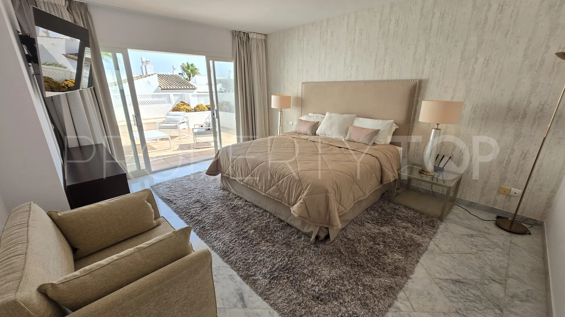 For sale Marina Puente Romano duplex penthouse with 4 bedrooms