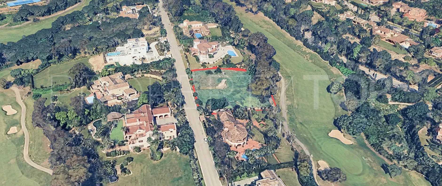 For sale plot in Sotogrande Alto
