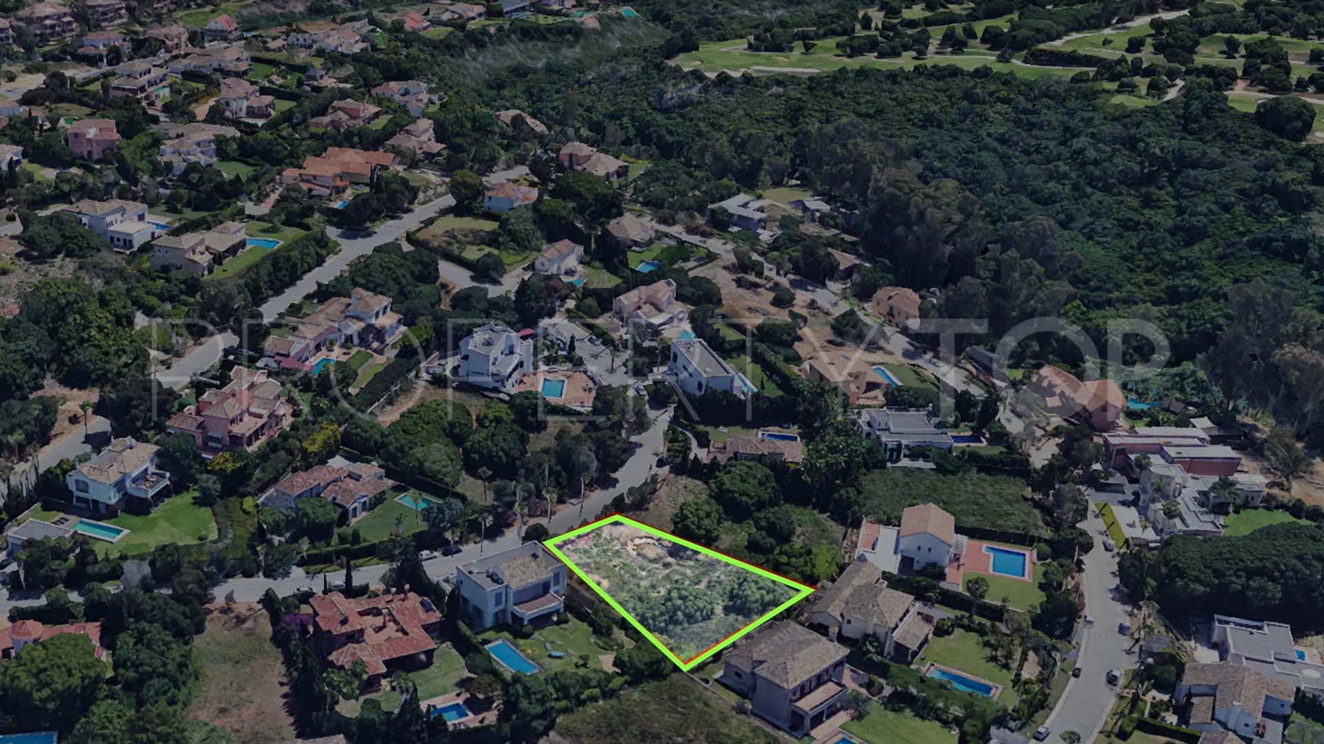 For sale plot in Sotogrande Alto