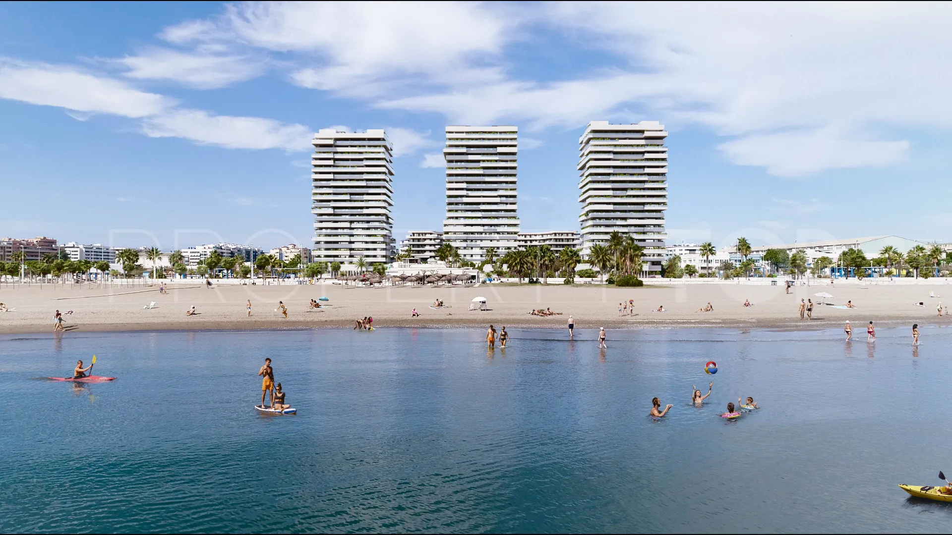 Atico duplex en venta con 4 dormitorios en Malaga