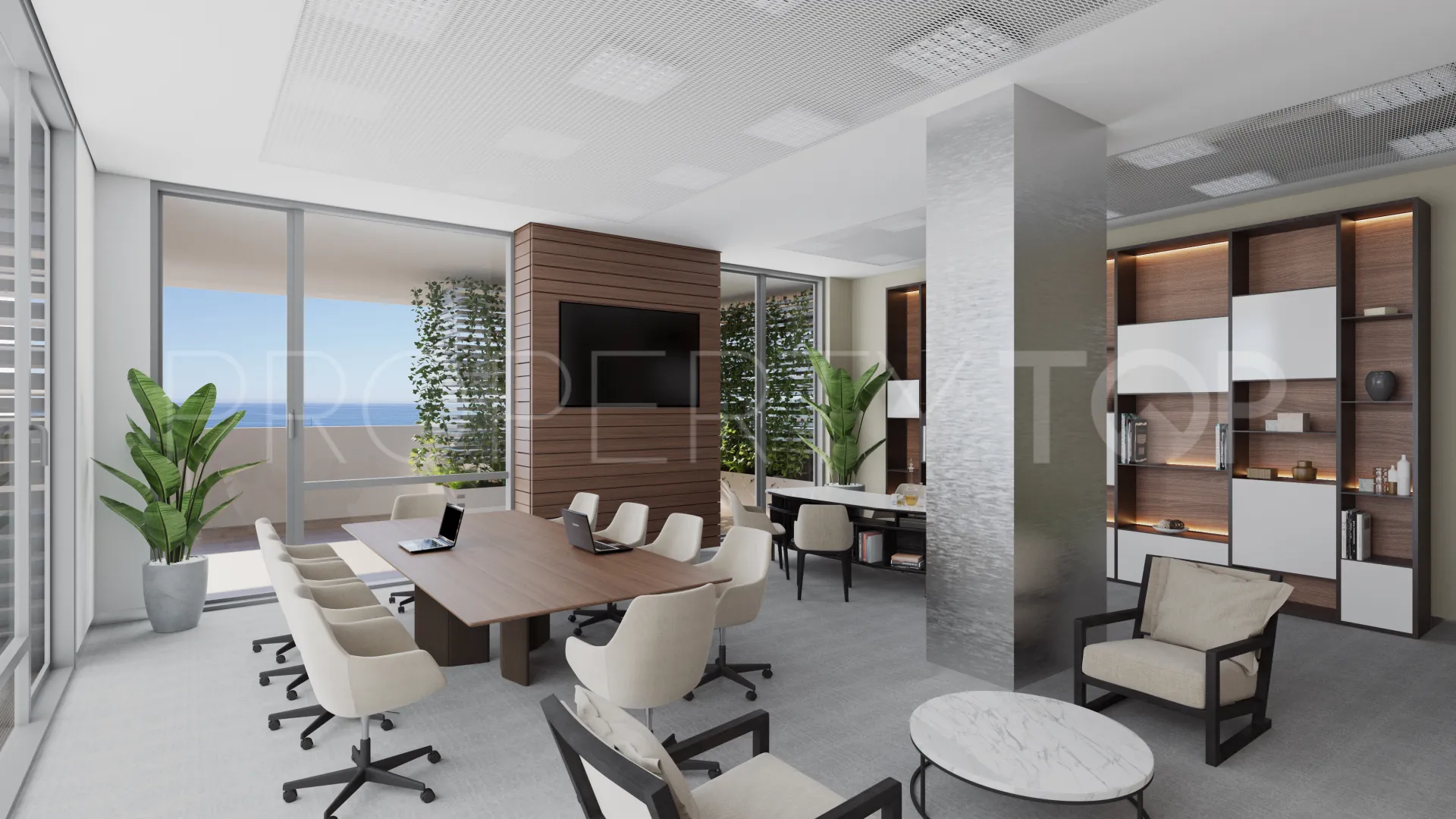 Atico duplex en venta con 4 dormitorios en Malaga