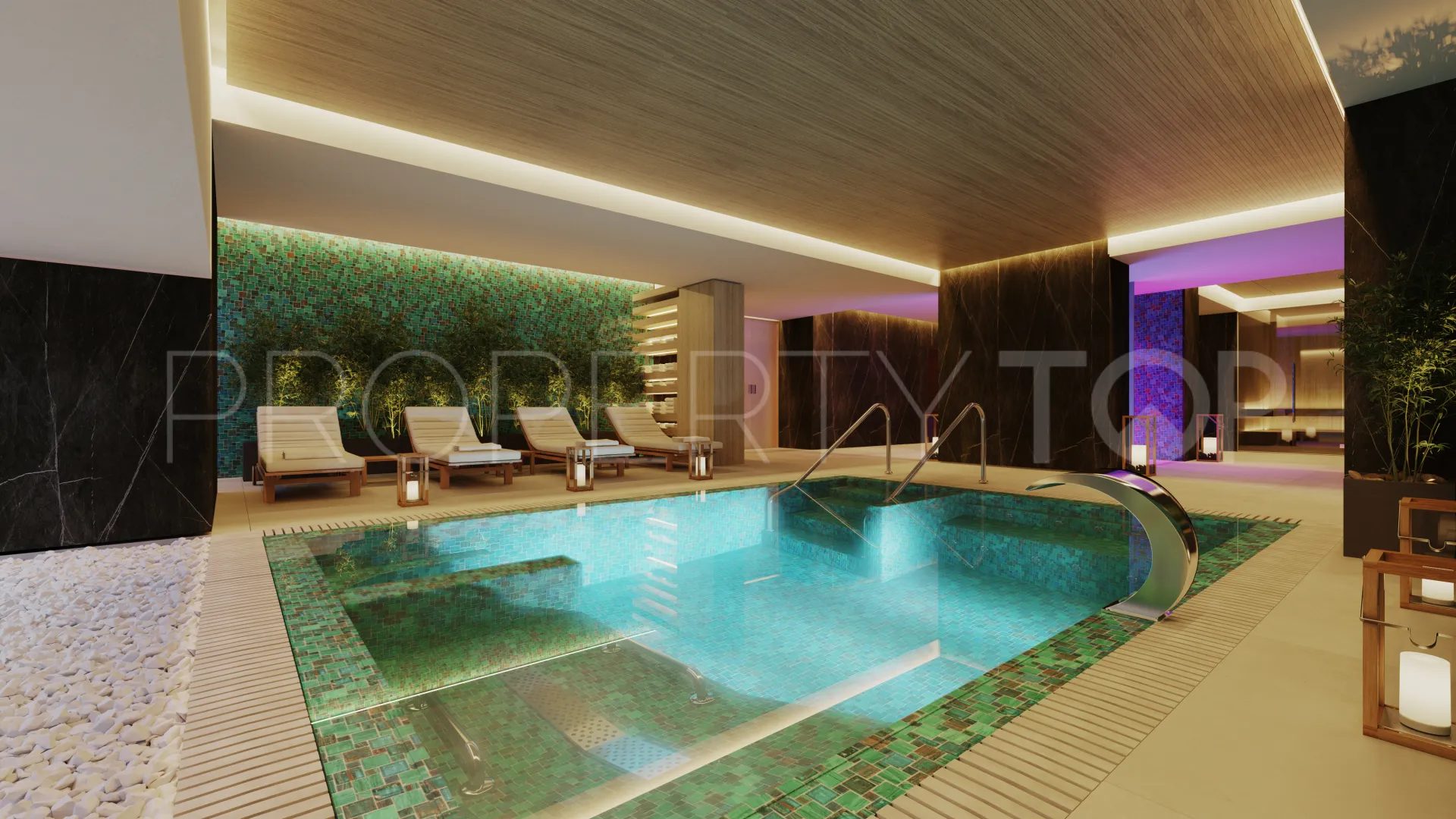 Atico duplex en venta con 4 dormitorios en Malaga