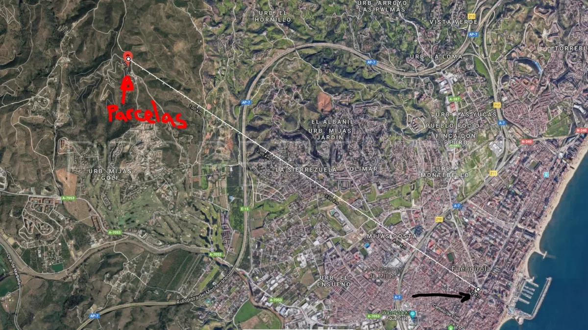 Parcela a la venta en Mijas Golf