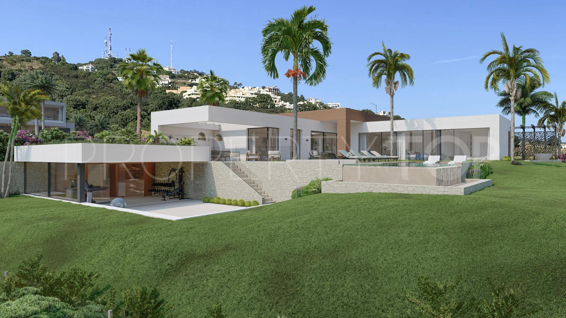 Se vende villa con 5 dormitorios en Los Altos de los Monteros
