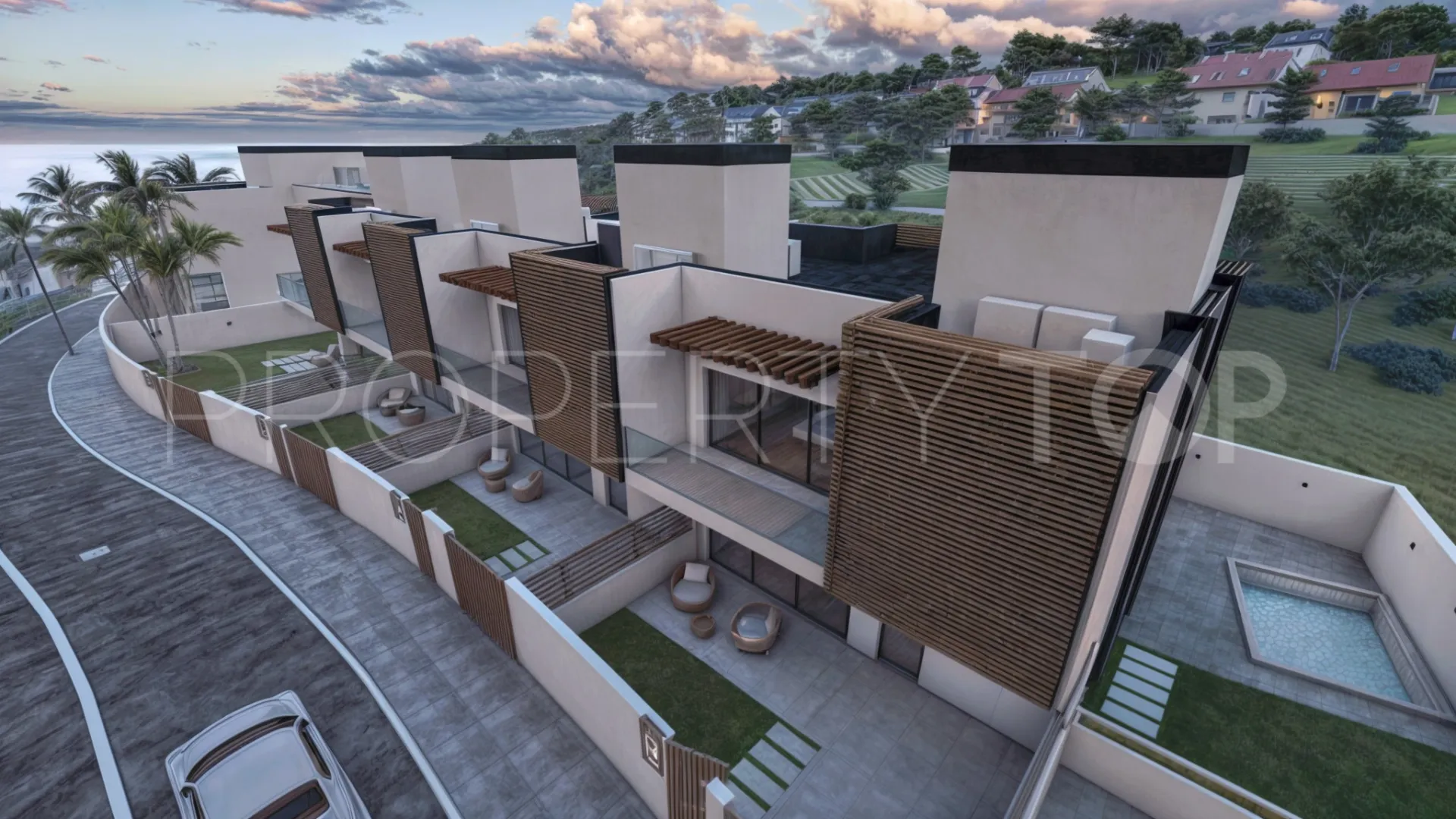 For sale town house with 3 bedrooms in Estepona Golf