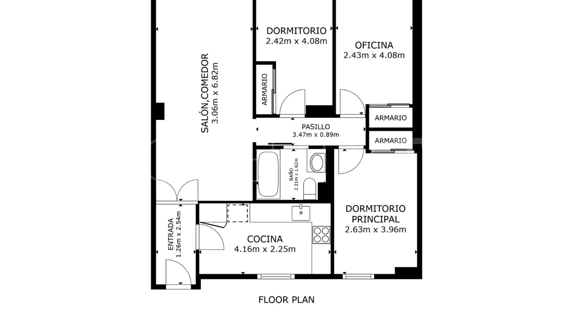 For sale La Goleta - San Felipe Neri 3 bedrooms penthouse