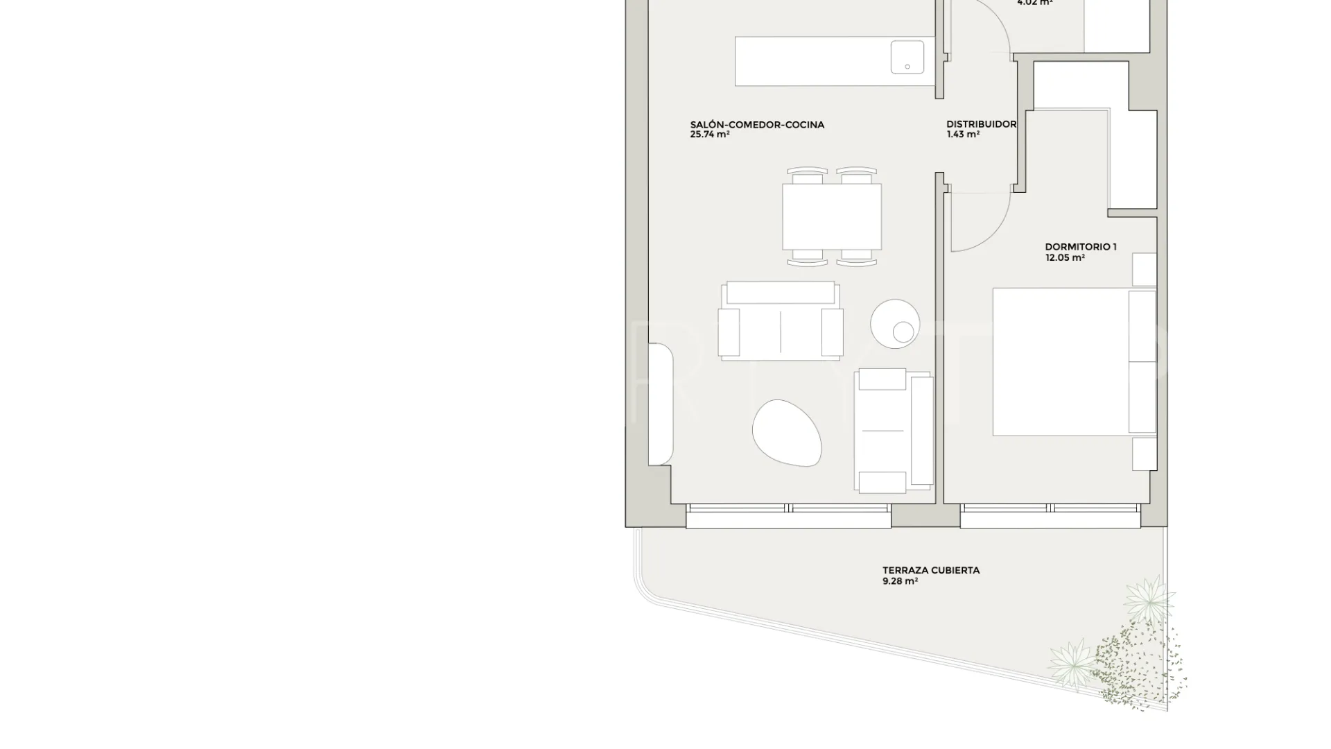 For sale Torremolinos apartment with 1 bedroom