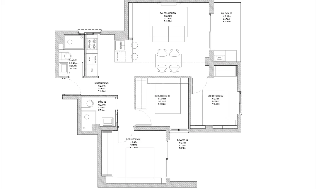 Apartment in El Palo for sale
