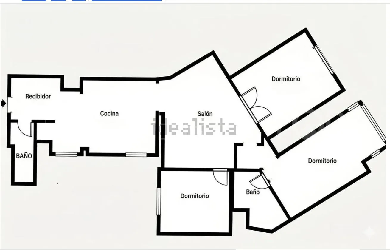 Apartamento en venta en Ensanche Centro - Puerto con 3 dormitorios