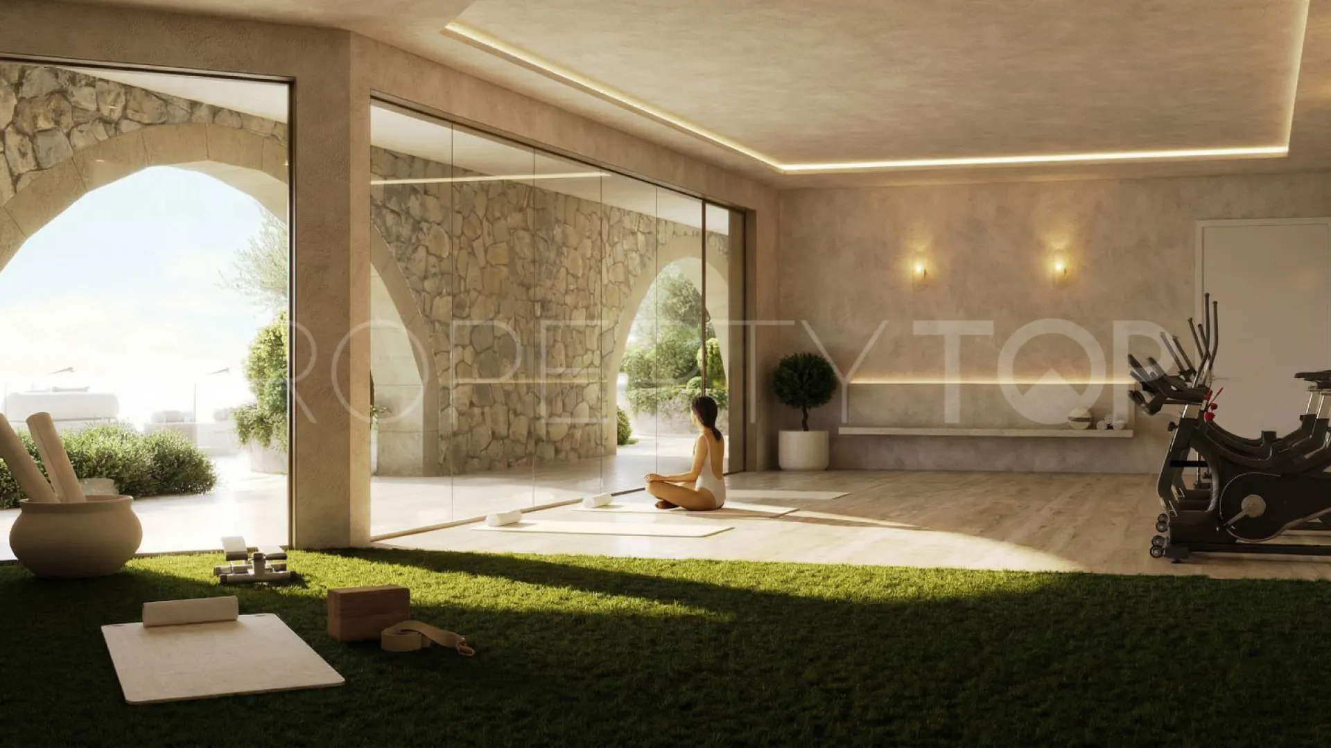 Finca Cortesin 3 bedrooms ground floor apartment for sale