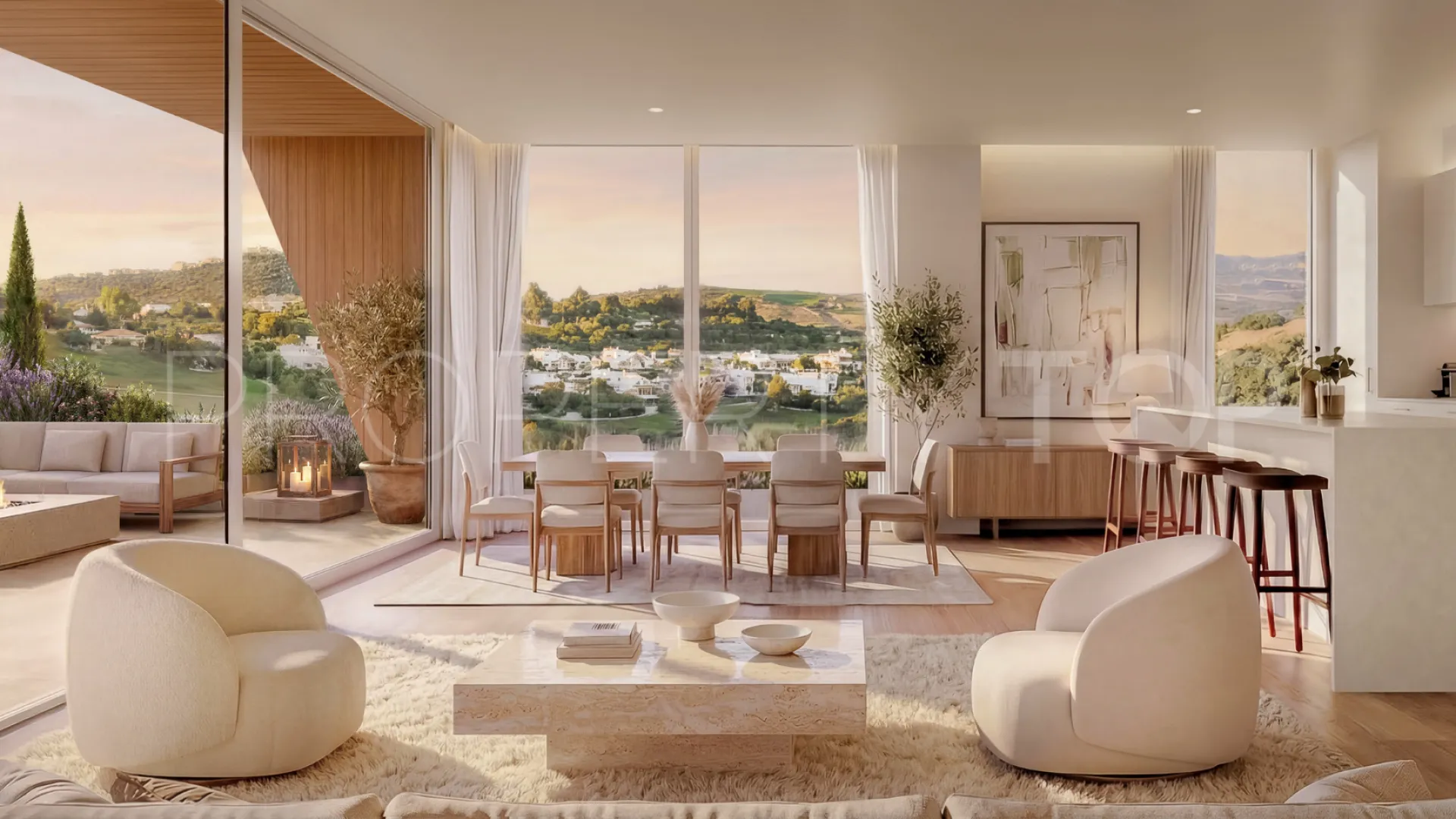 Finca Cortesin 3 bedrooms ground floor apartment for sale