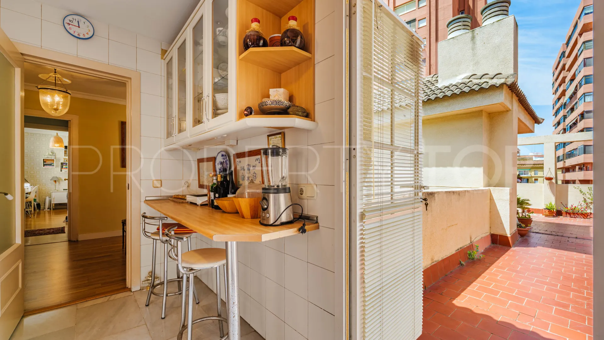 For sale La Malagueta - La Caleta penthouse with 3 bedrooms