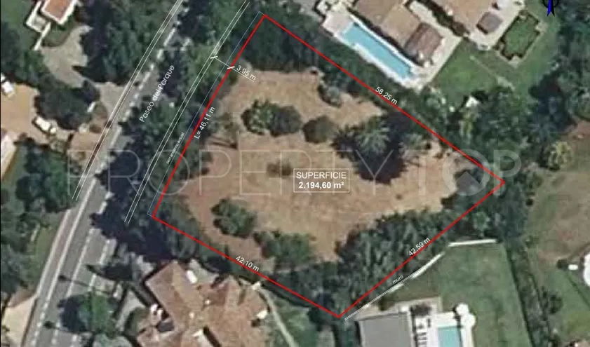 Plot for sale in Sotogrande Costa