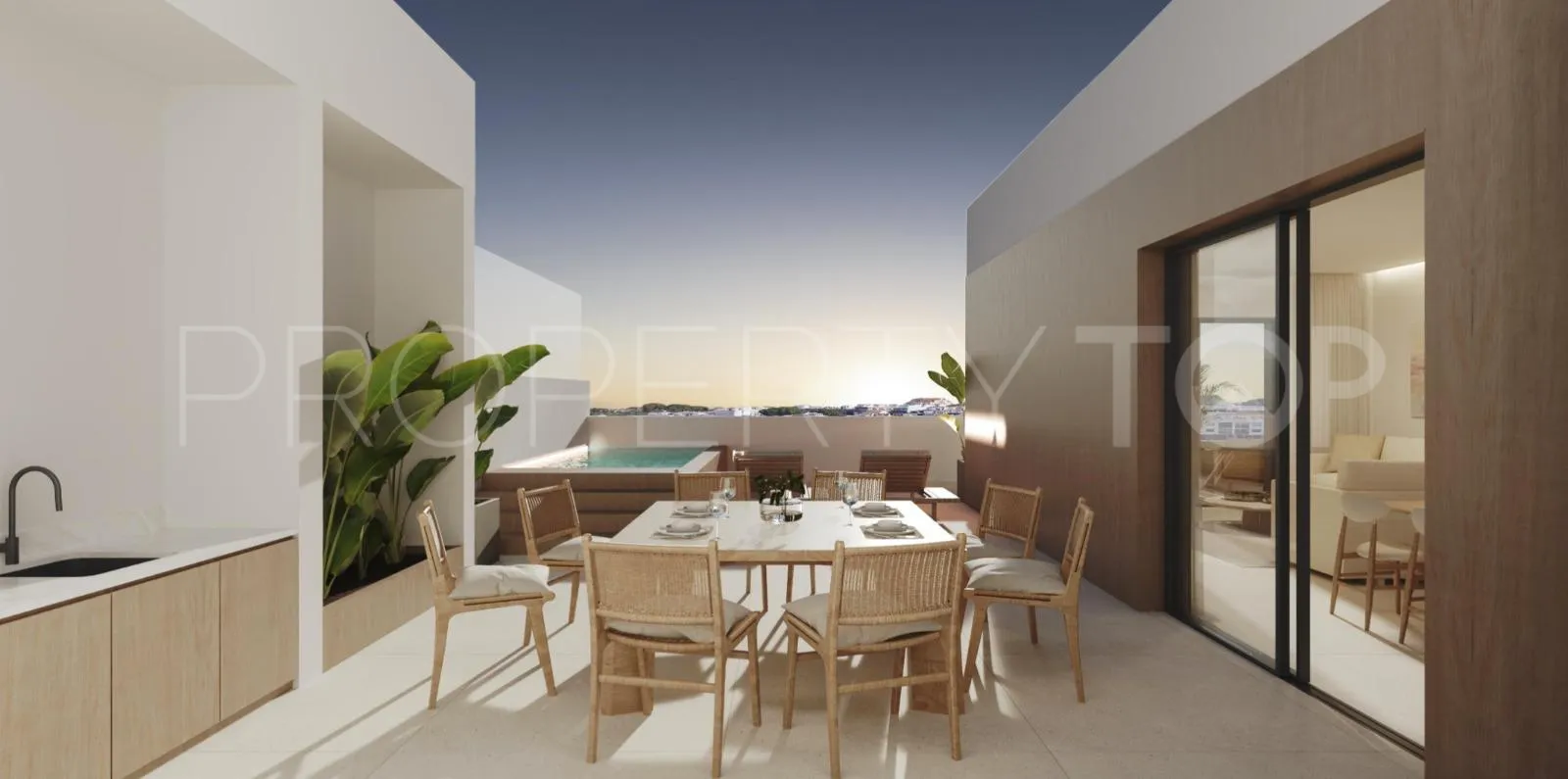 For sale apartment in San Pedro de Alcantara with 3 bedrooms
