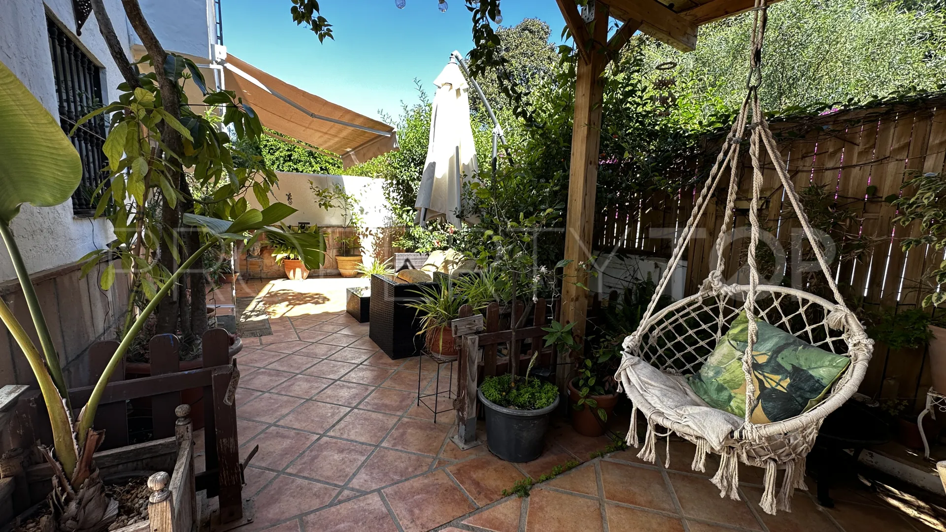 For sale Marbella Golden Mile semi detached house with 3 bedrooms