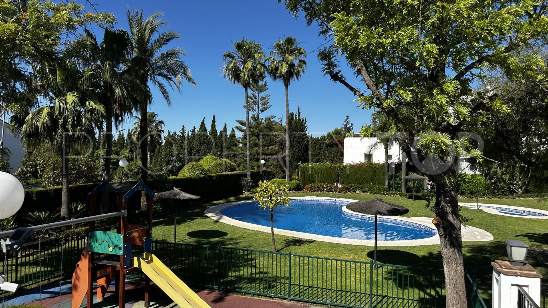 For sale Marbella Golden Mile semi detached house with 3 bedrooms