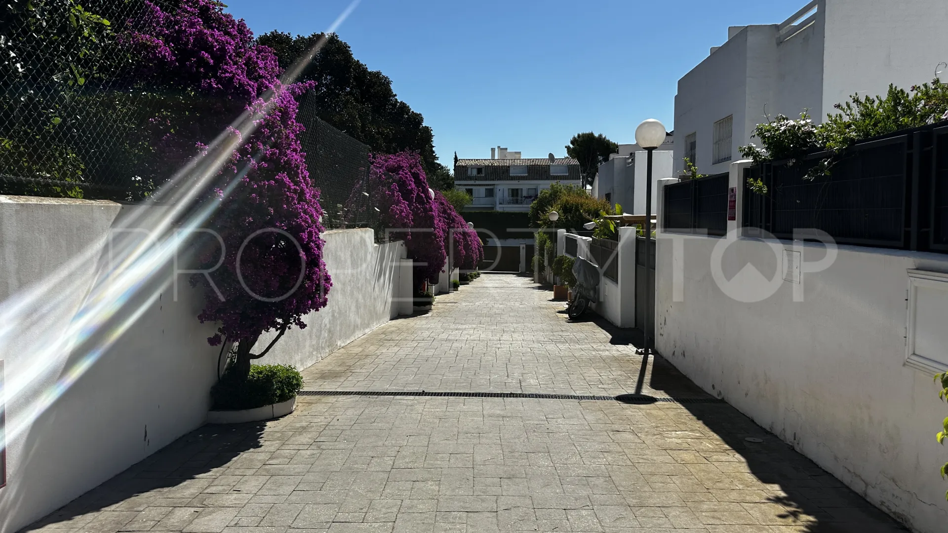 For sale Marbella Golden Mile semi detached house with 3 bedrooms
