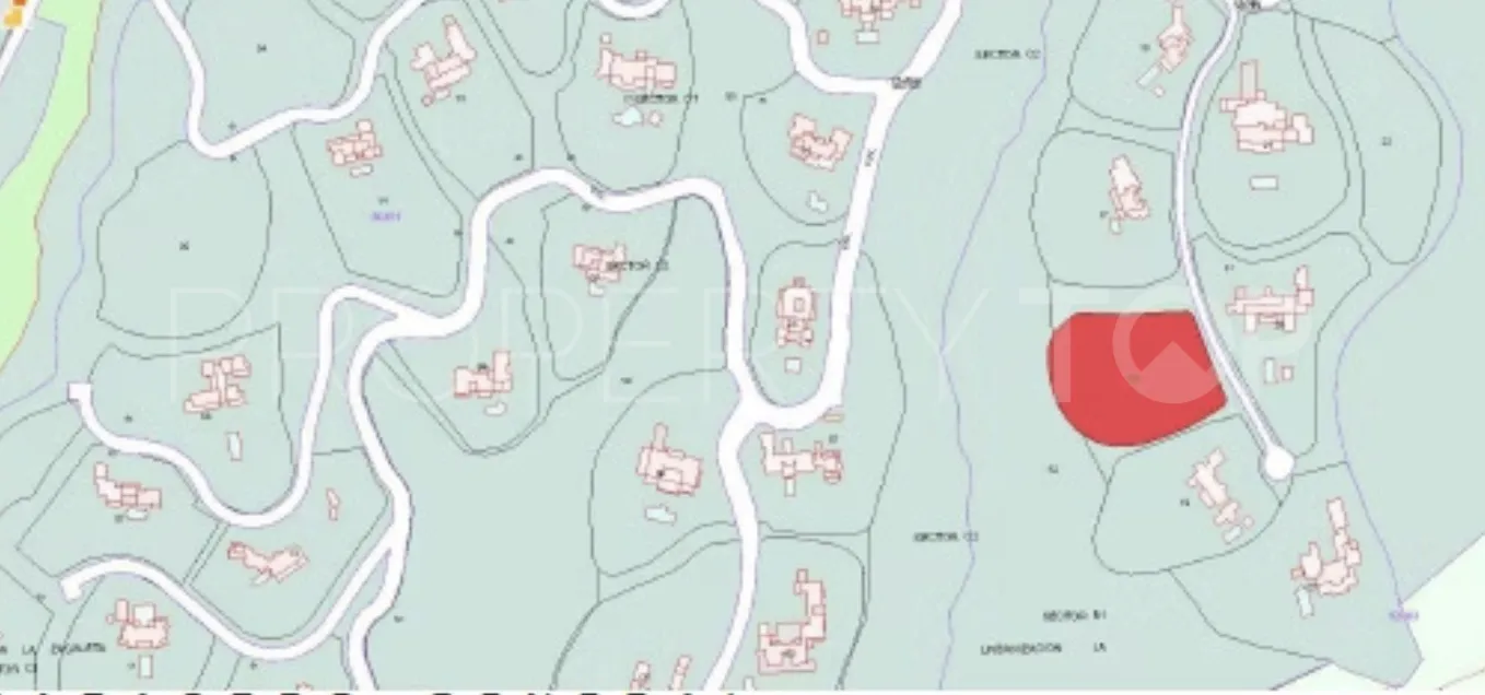 For sale plot in La Zagaleta