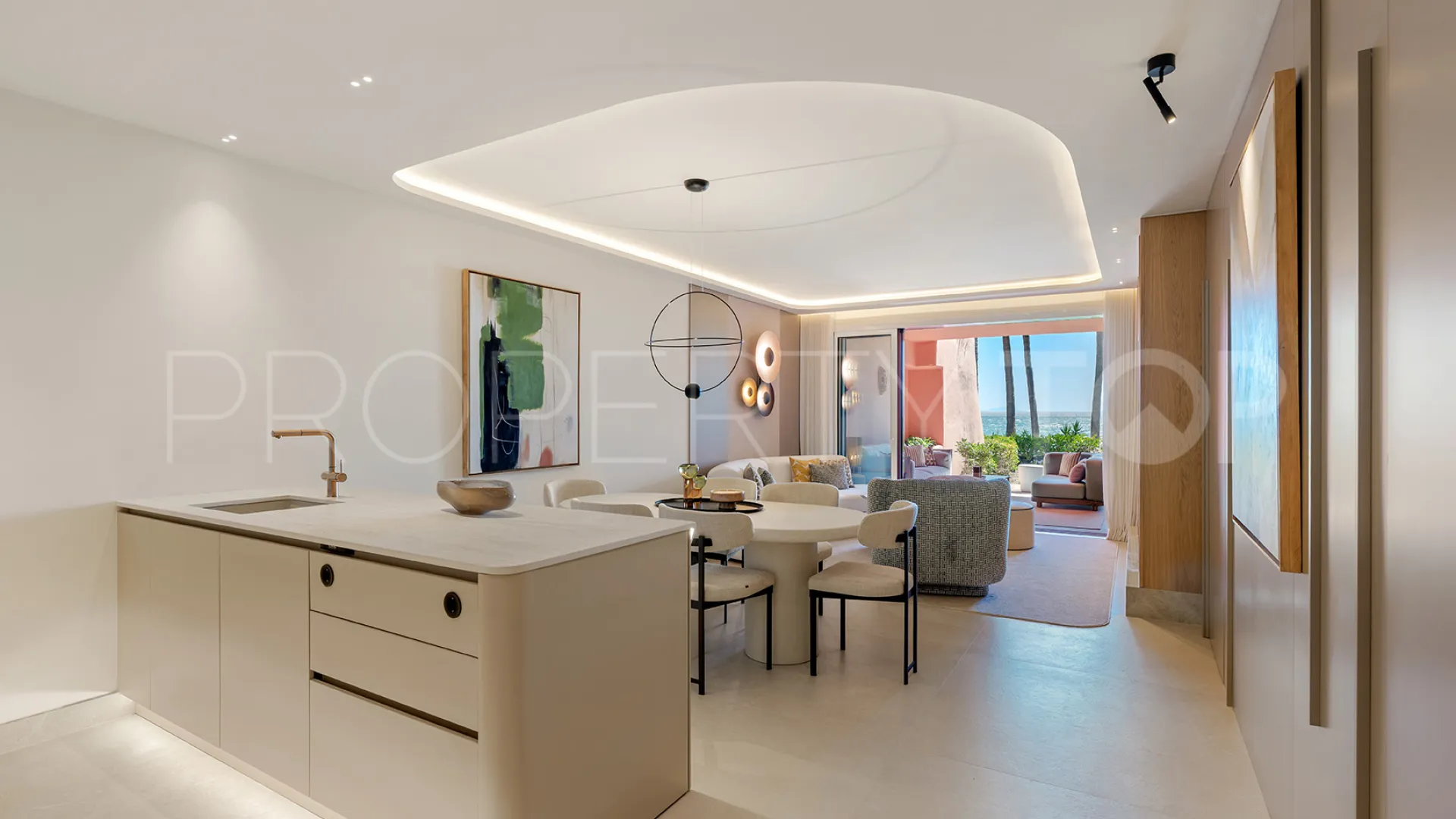 Buy Cabo Bermejo ground floor apartment with 3 bedrooms
