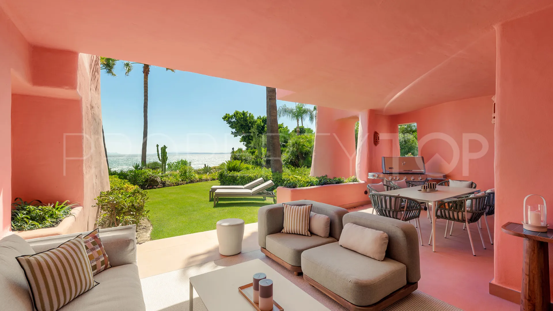 Buy Cabo Bermejo ground floor apartment with 3 bedrooms