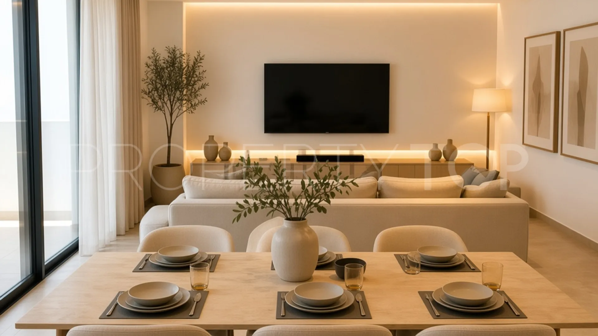 Comprar apartamento planta baja con 3 dormitorios en Bel Air