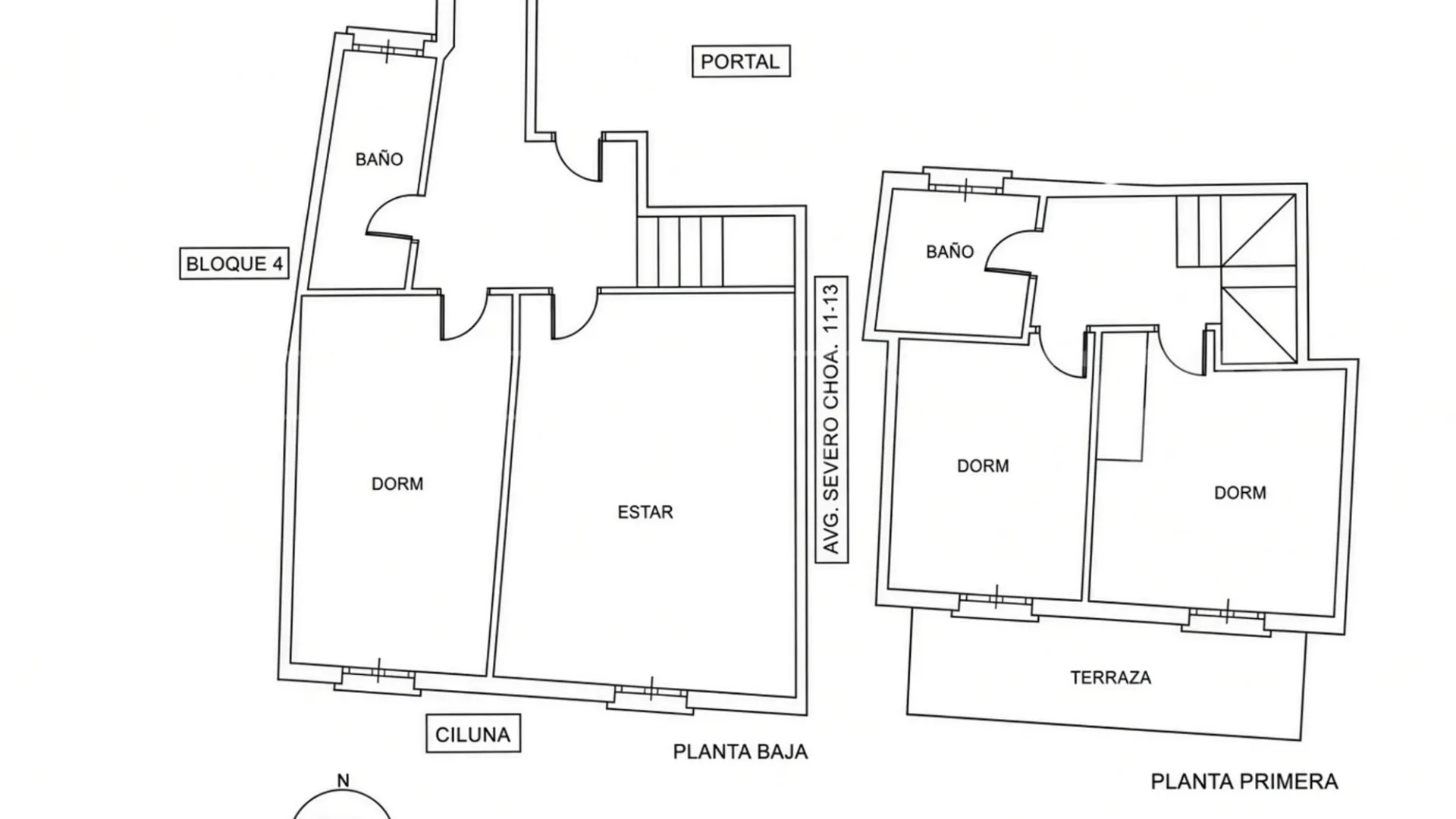Atico duplex de 3 dormitorios en venta en Casco antiguo