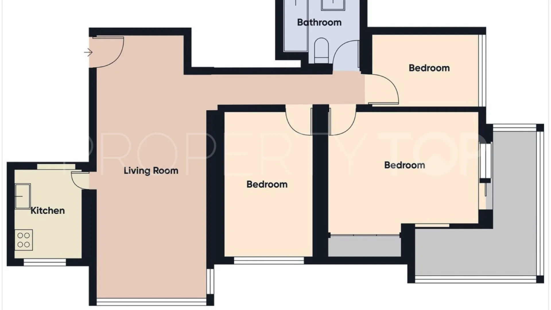 3 bedrooms apartment for sale in Parque Antena