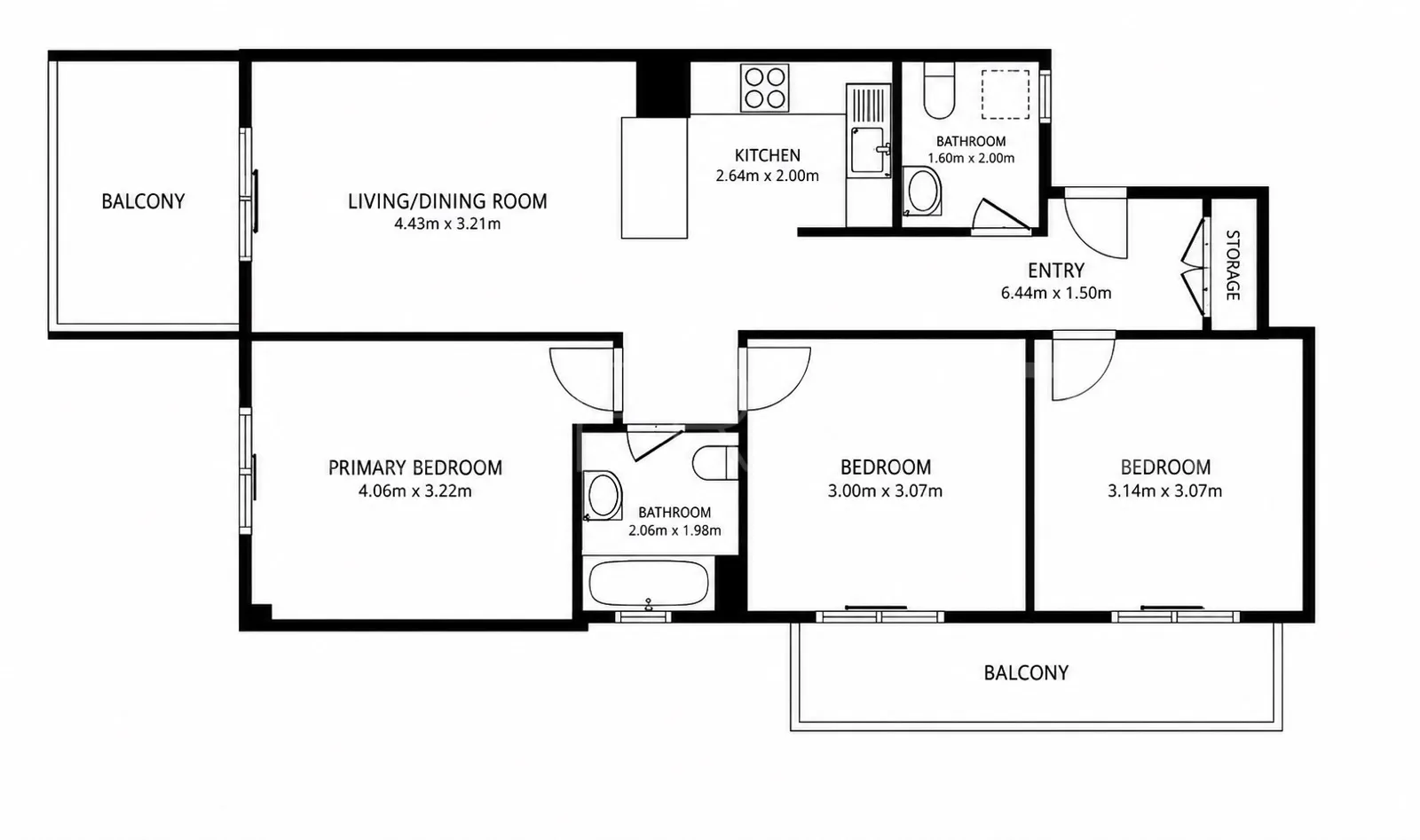 3 bedrooms apartment for sale in Alcorrín