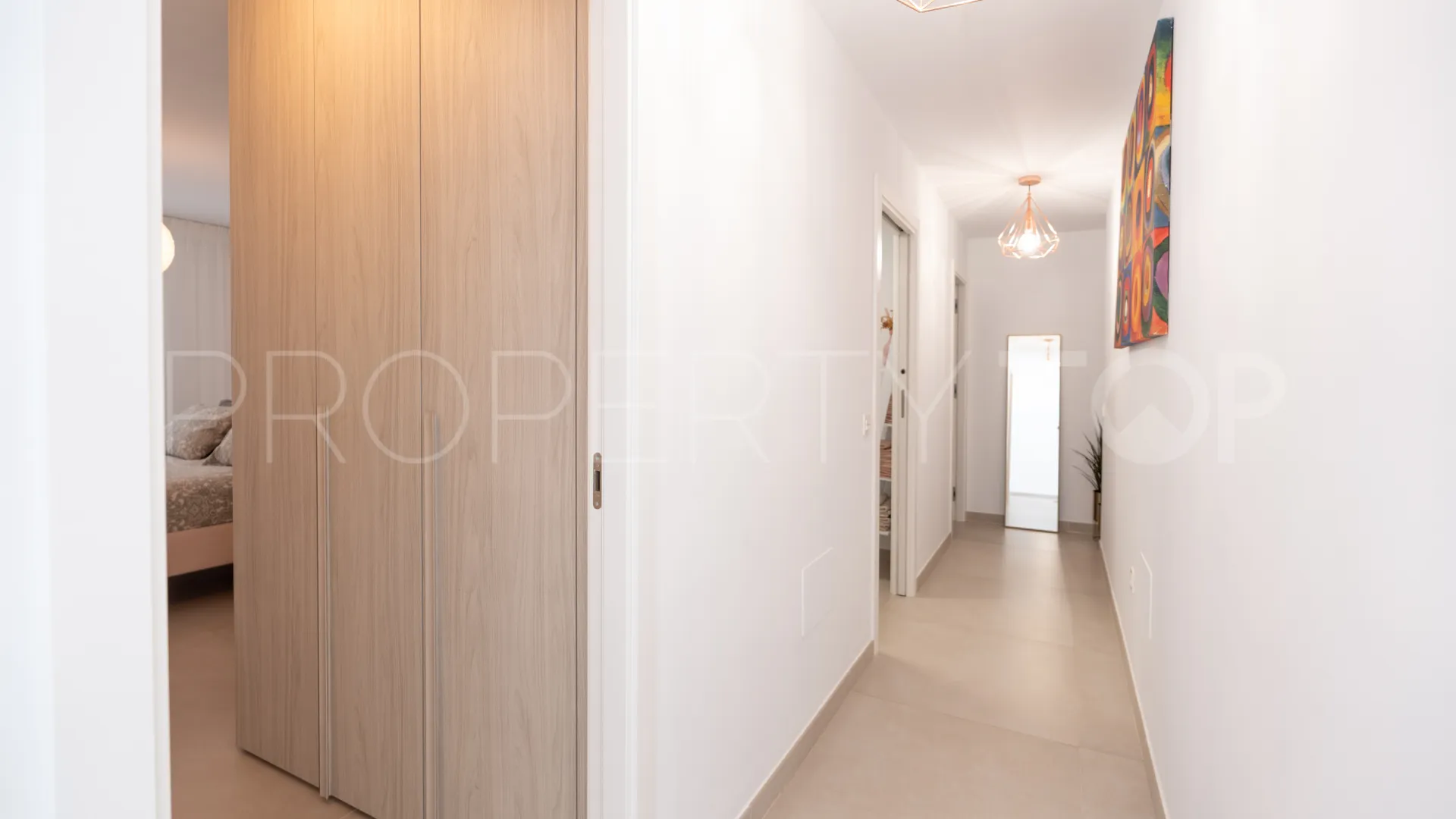 Duplex penthouse for sale in Benalmadena Pueblo with 3 bedrooms